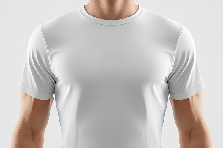 White Tshirt JPG Mockup