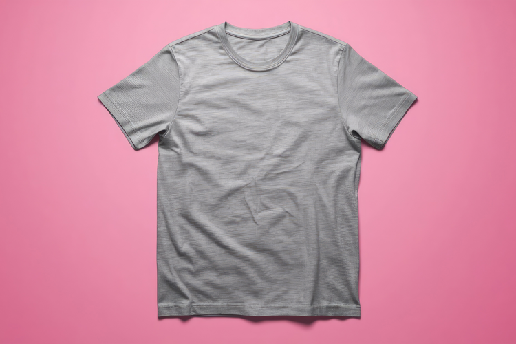 Gray Tshirt JPG Mockup