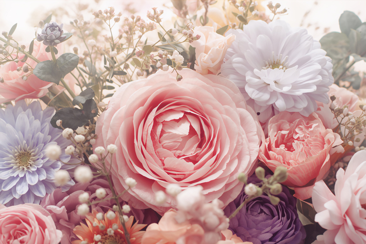Colorful Floral Background
