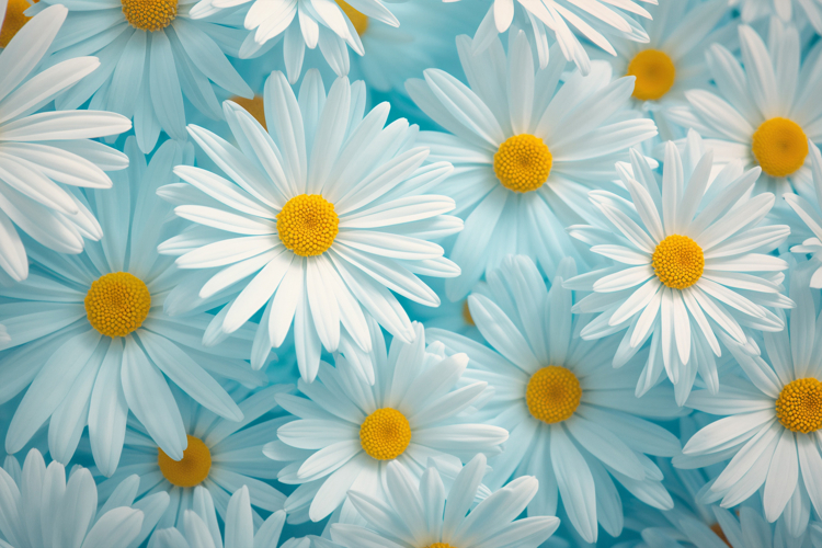 Daisy Flowers Background