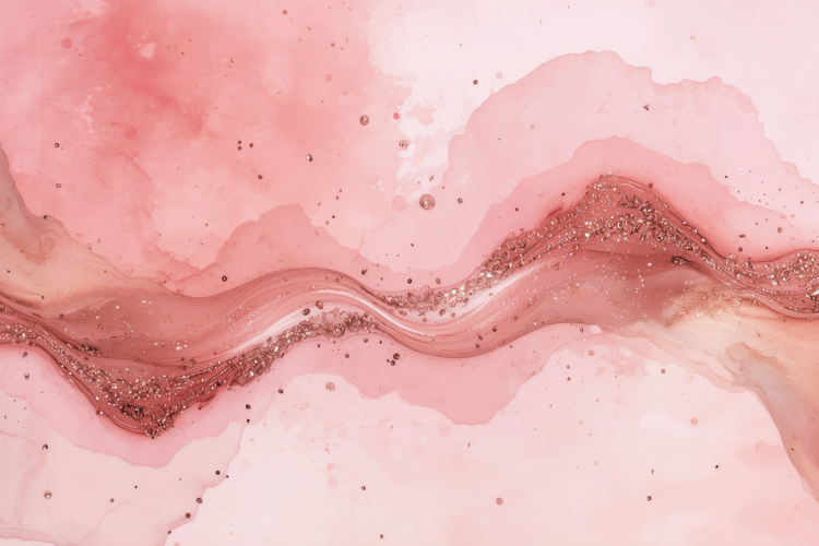Pink Watercolor Background