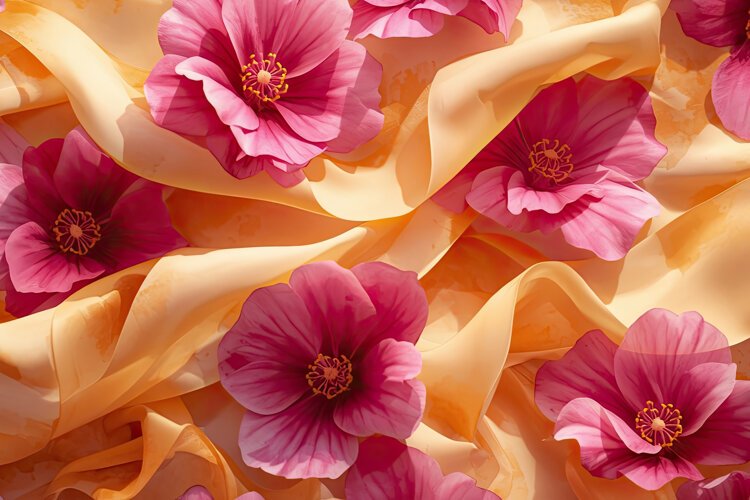 Red Poppy Flower Background example image 1