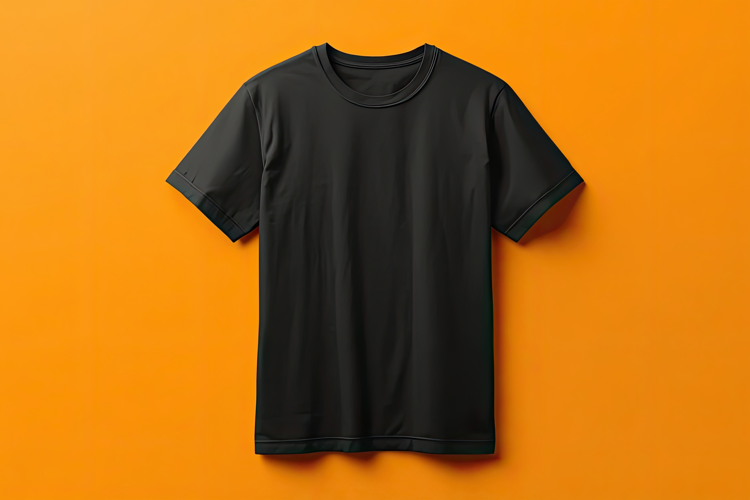 Black Tshirt Mockup