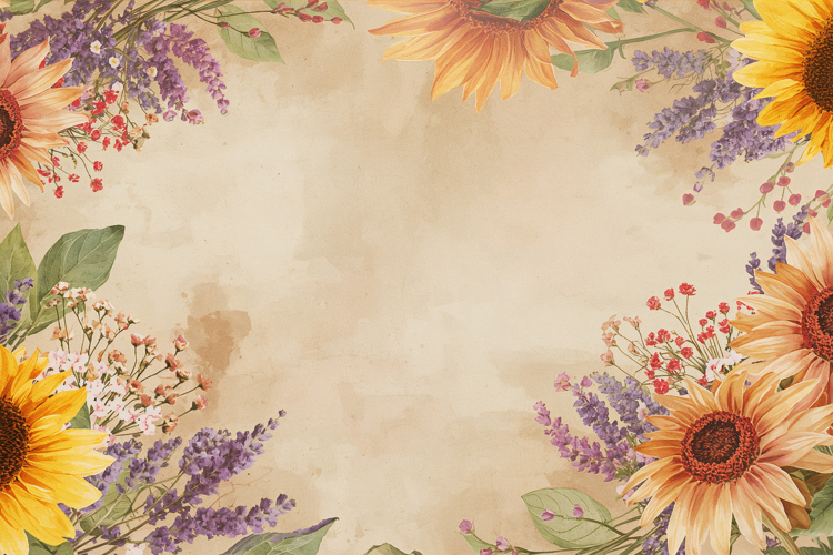 Sunflower Background Image 14