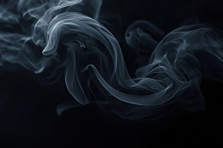 White Smoke Background