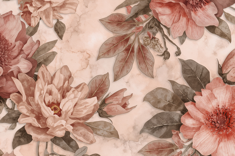 Watercolor Floral Background Wallpaper