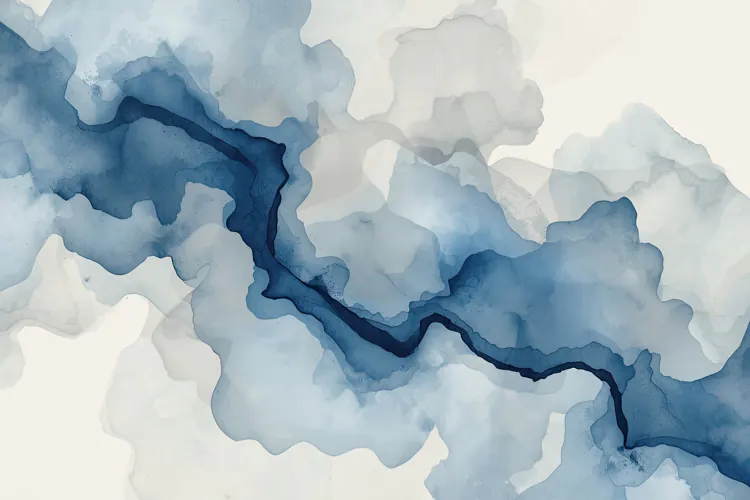 Blue Watercolor Background