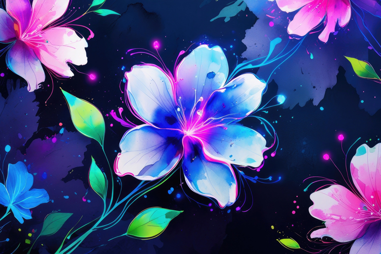 Blue Texture Image 8