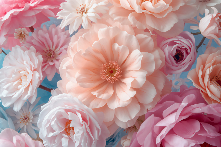 Soft Floral Background Wallpaper example image 1