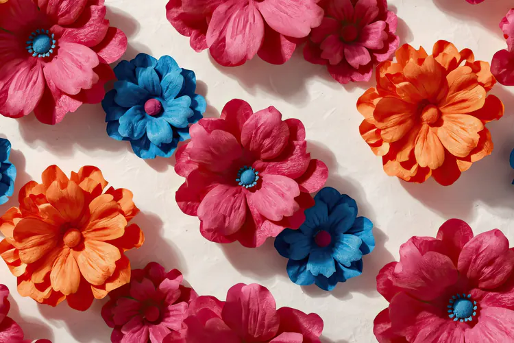 Crafted Flower Background