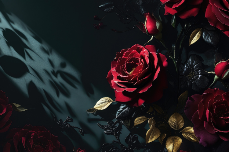 Floral Background Wallpaper