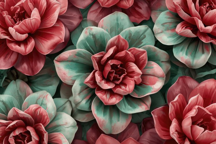 Watercolor Flower Background example image 1