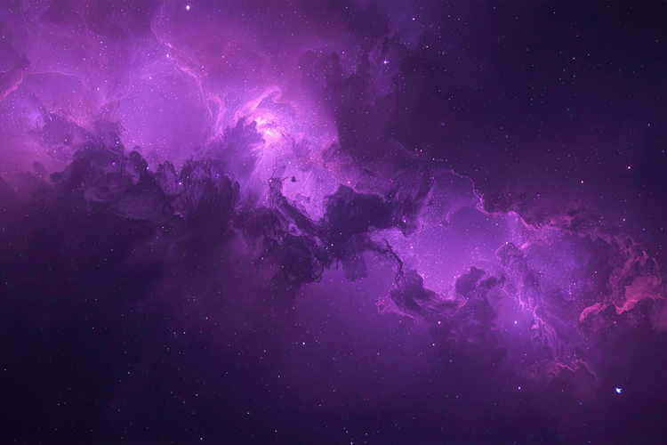 Purple Galaxy Background