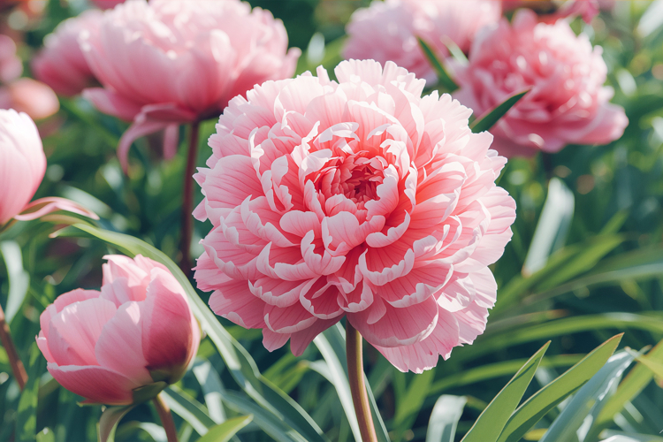 Pink Floral Background example image 1
