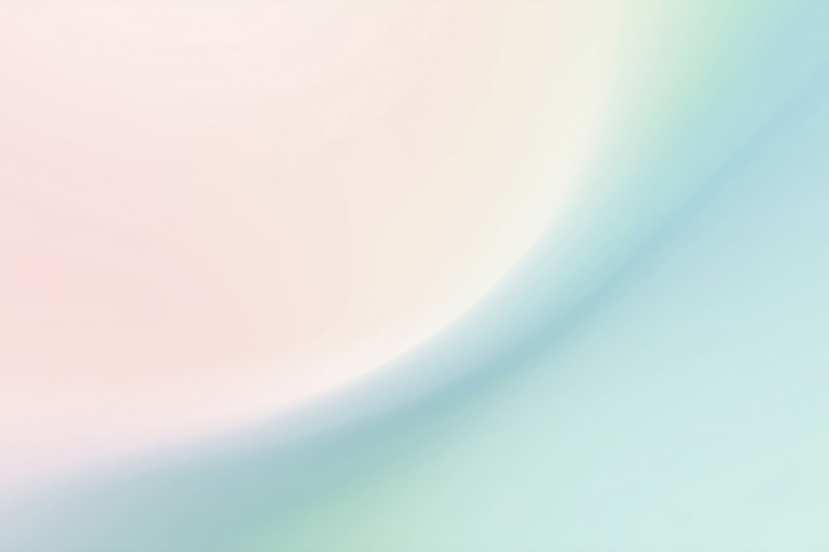 Soft Pastel Pink and Mint Green Gradient Abstract Background