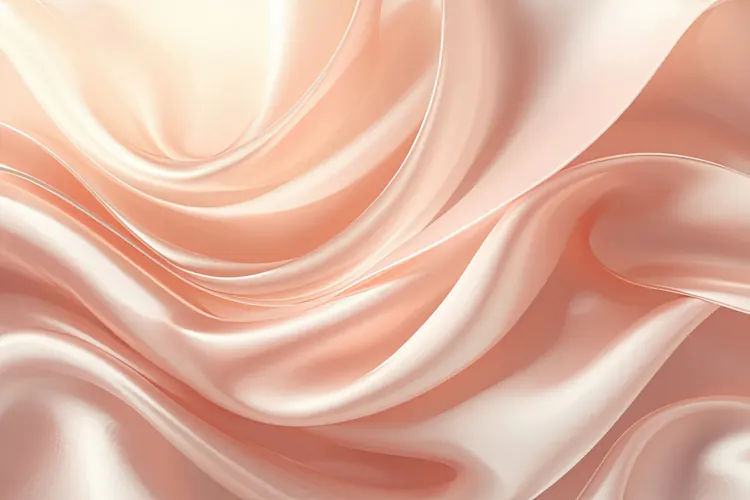 Peach Silk Background