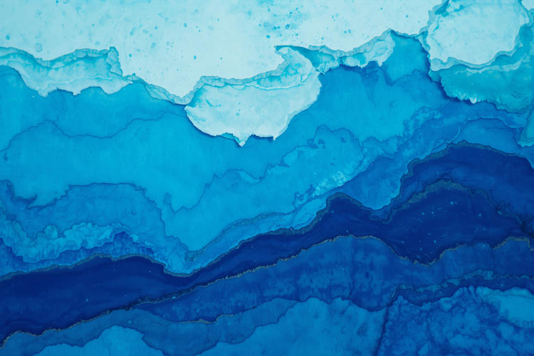 Blue Watercolor Background Wallpaper example image 1