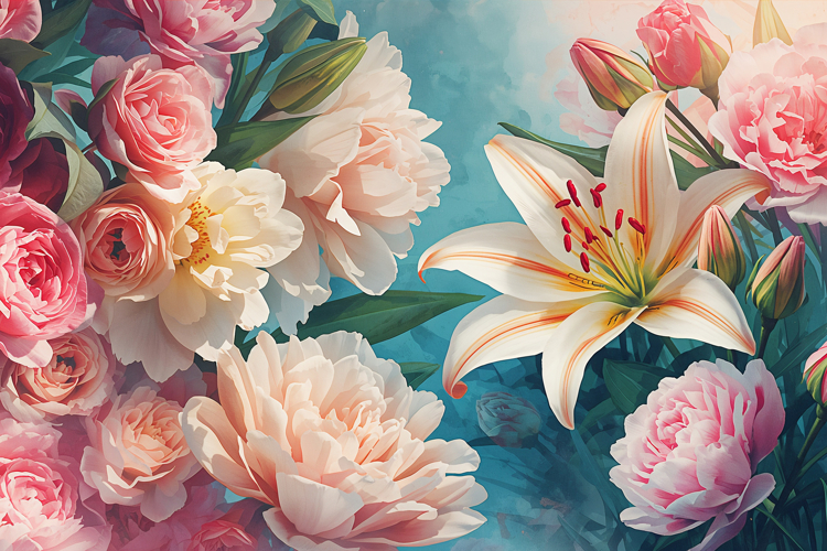 Floral Background Image 14
