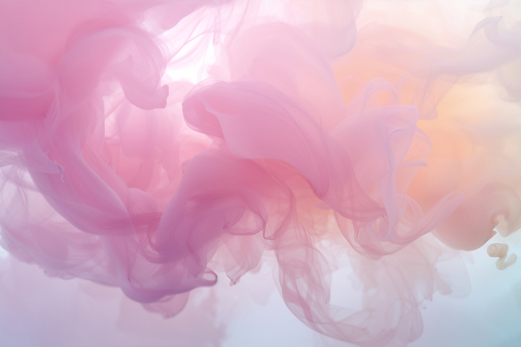 Soft Pink Blue Smoke Background Wallpaper