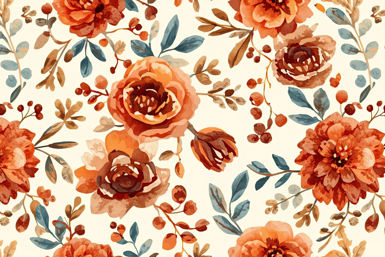 Watercolor Vintage Background