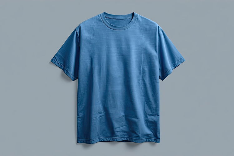 Blue Tshirt Mockup