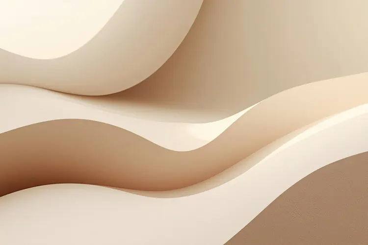 Abstract Flowing Waves Background