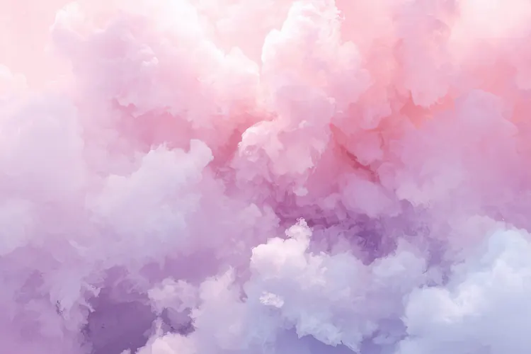 Pink Smoke or Clouds Background