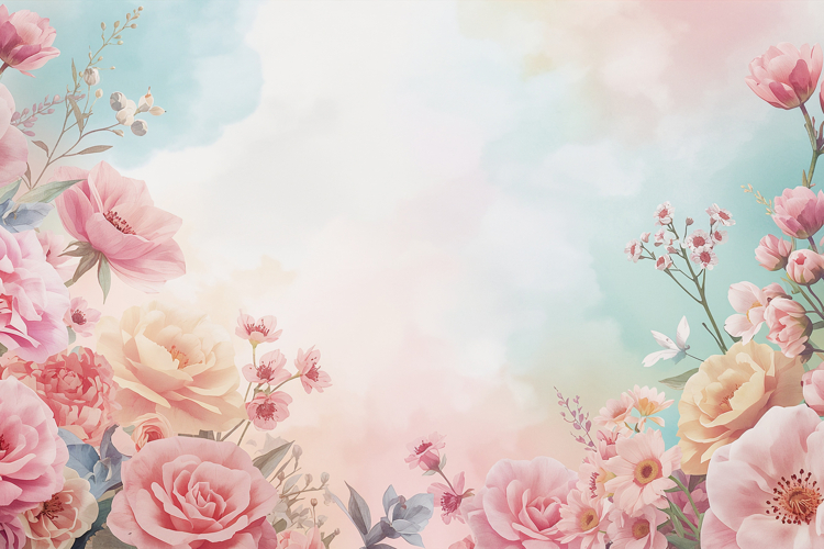 Pink Floral Background