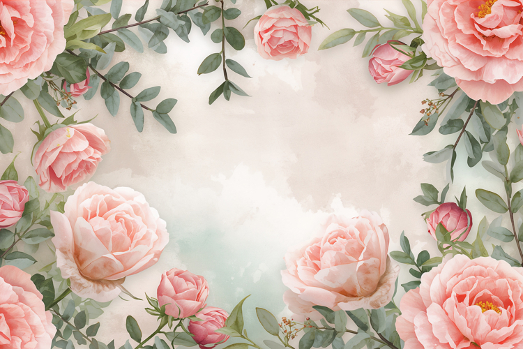 Pink Floral Background