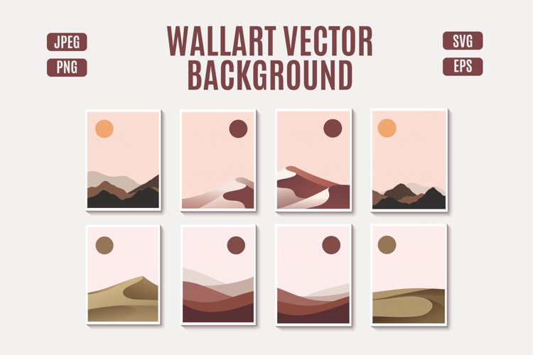 Sunset Vector Image 13