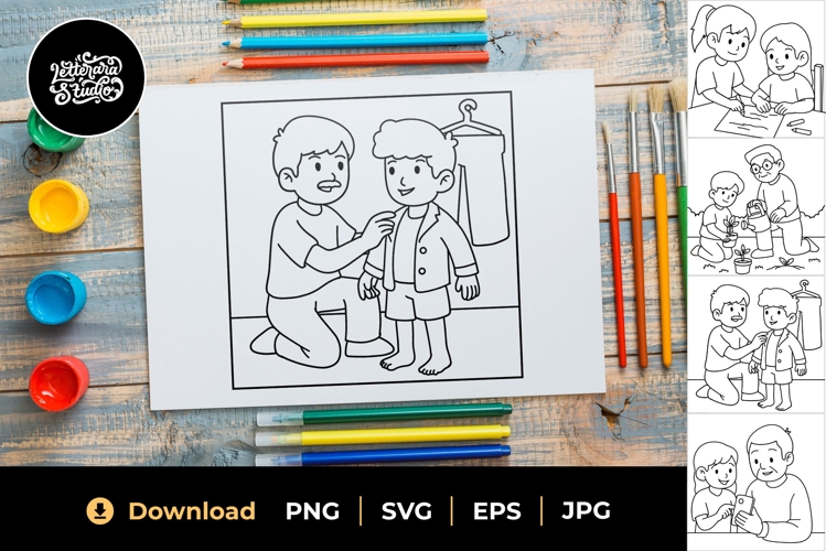 Acts of Kindness Coloring Book