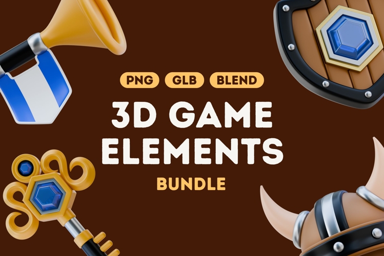 Epic 3D Game Elements Bundle
