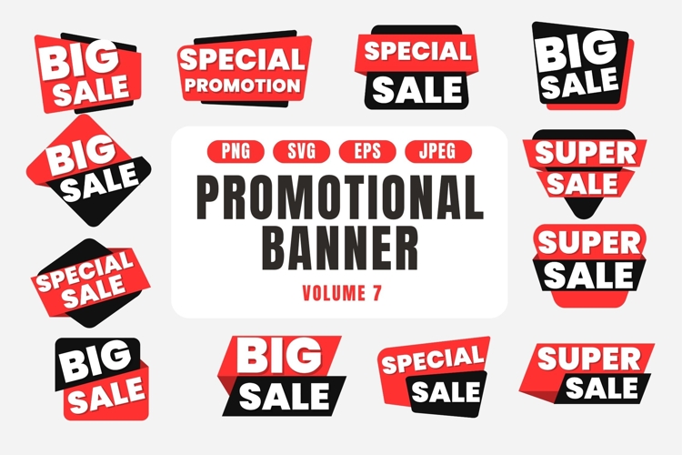 Minimalist Promotional Banner Pack