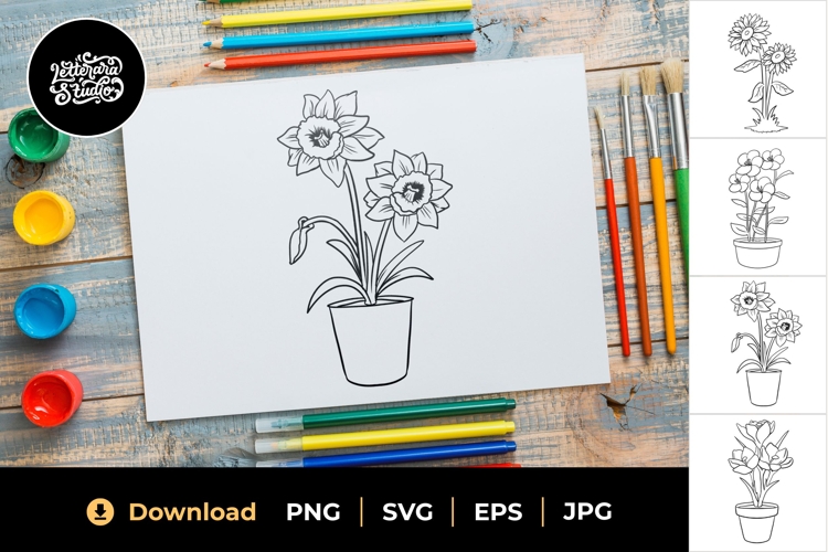 Coloring Clipart Image 15