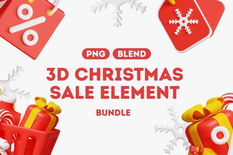 3D Christmas Sale Bundle