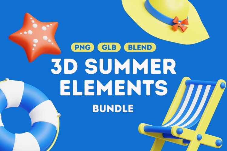 Tropical 3D Summer Pack