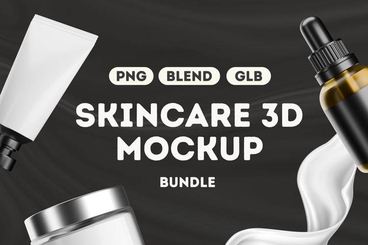 Skincare 3D Mockup
