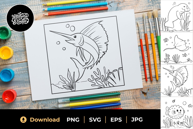 Ocean Coloring Pages Image 10