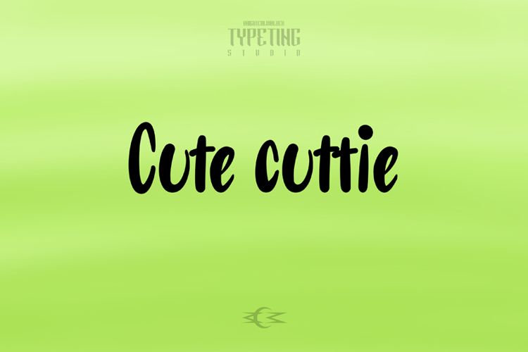 Cute cuttie