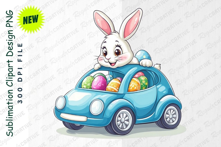 Blue Car Clipart Image 10