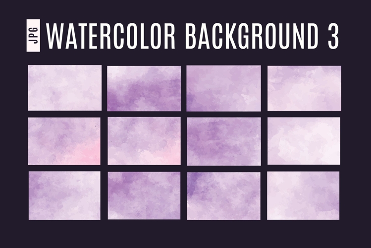 Soft Pastel Watercolor Texture Set 03