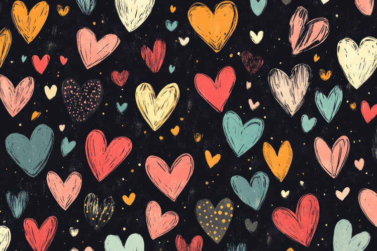 Heart Texture Image 17
