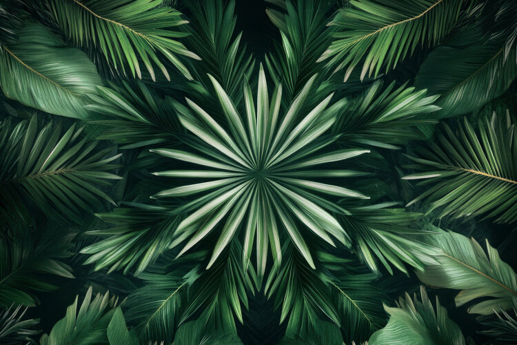 Palm Branch Background example image 1