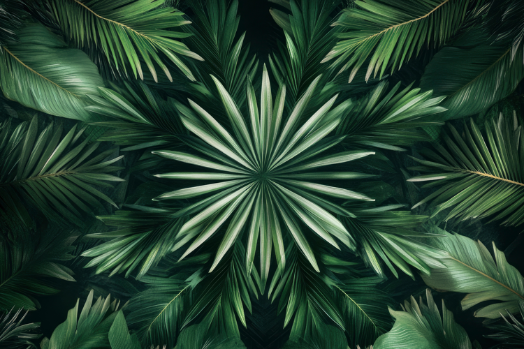 Palm Branch Background