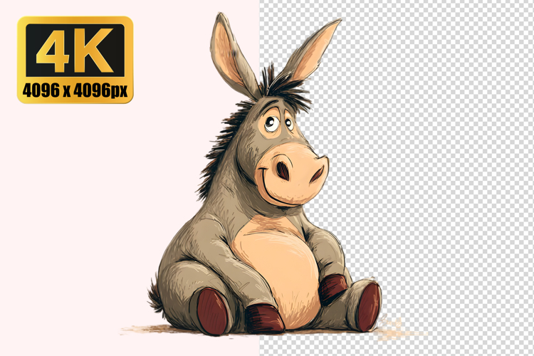 Donkey Clipart Image 15