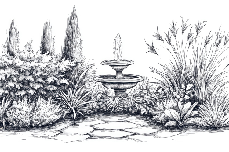 Garden Background Image 15