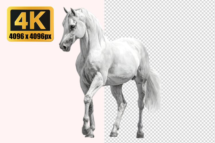 White Horse Transparent PNG