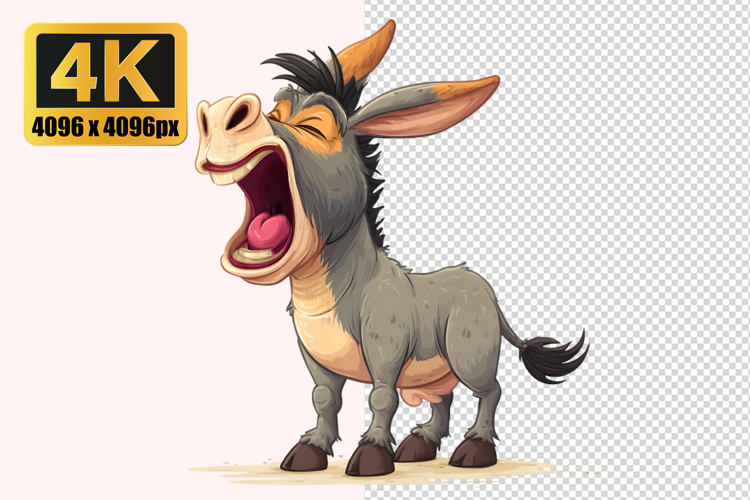 Donkey Clipart Image 18