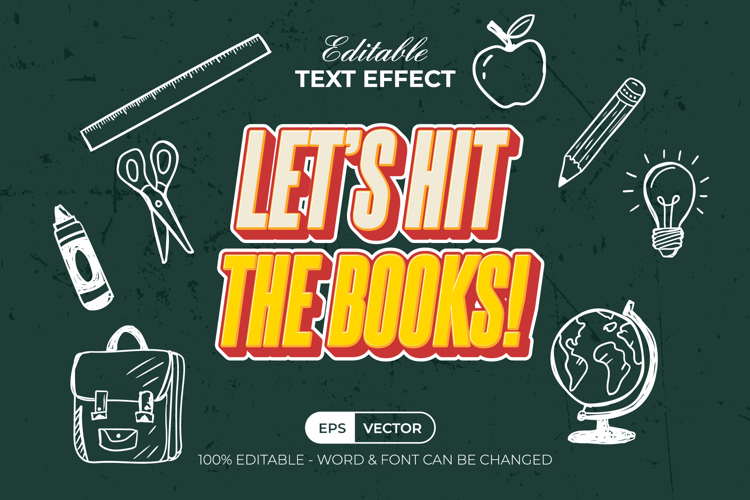 Back To School Text Effect Theme