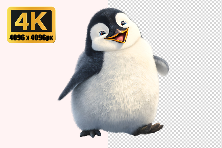 Happy Penguin Transparent PNG